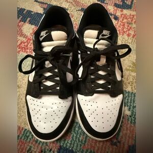 Nike Black and White Athletic Shoes